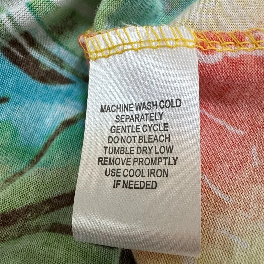 Tropical Print Sundress- Large - Picture 8 of 8